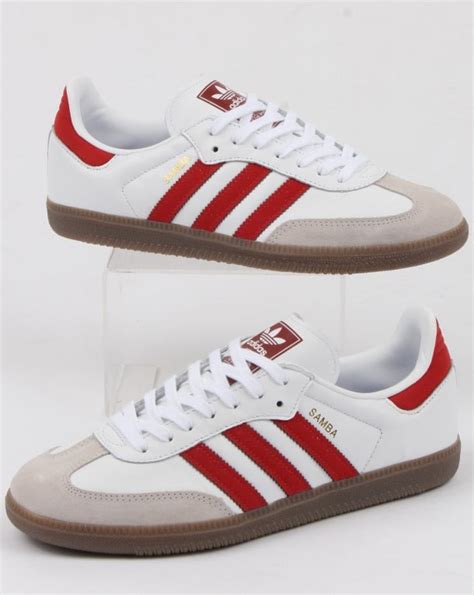 adidas samba weiß rot|adidas samba shoes sale.